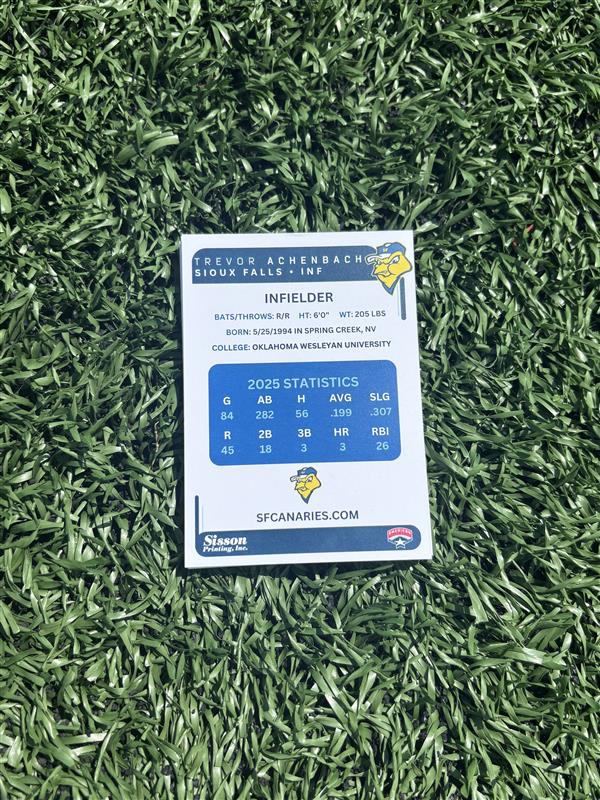 2026 Canaries Player Cards