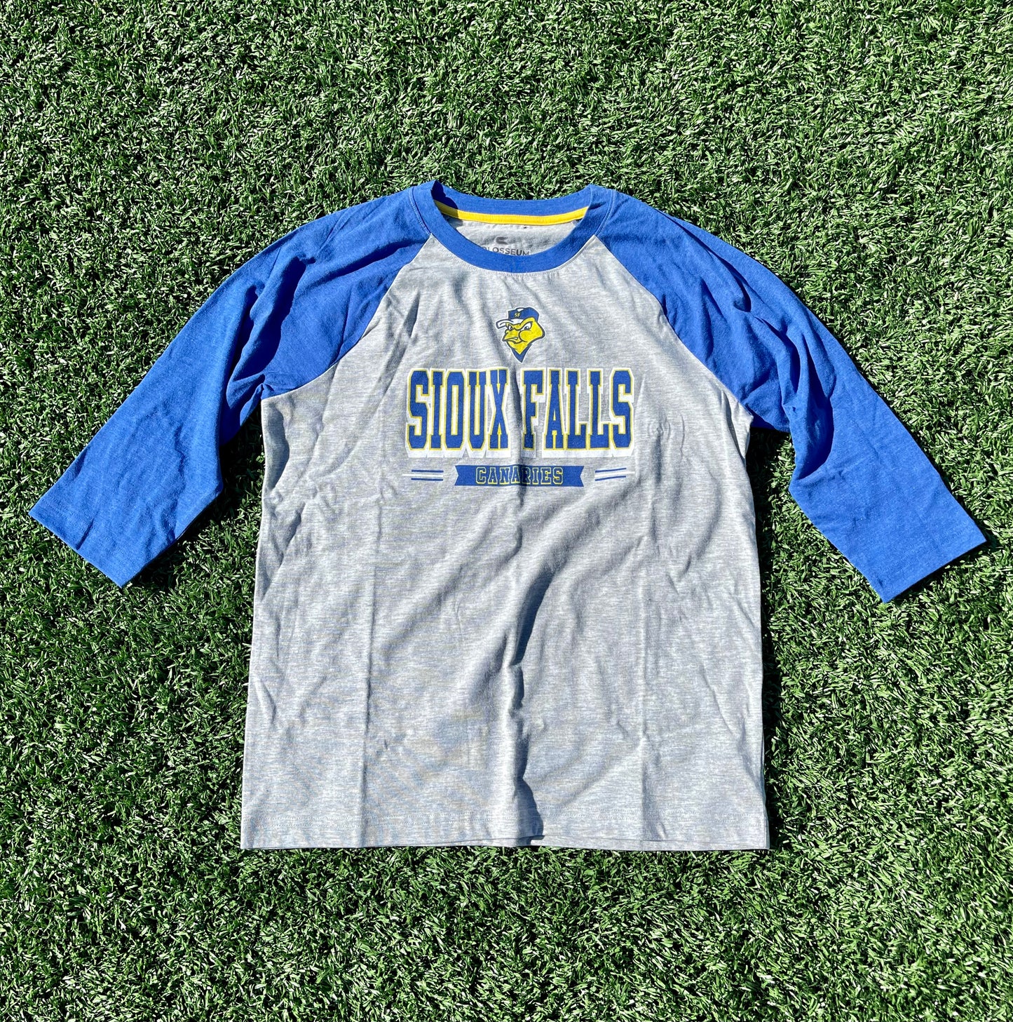 Youth Grey and Blue Long Sleeve