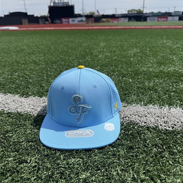 CapX On-Field Powder Blue SF Cap