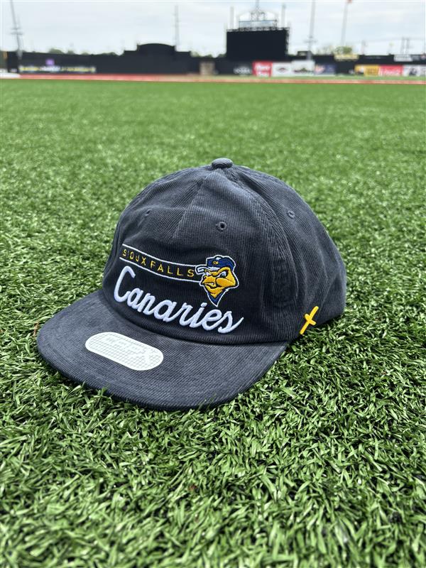 CapX Navy Corduroy Snapback