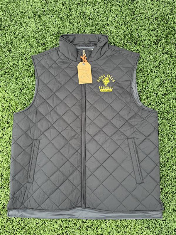 Men's Black Puffer Vest