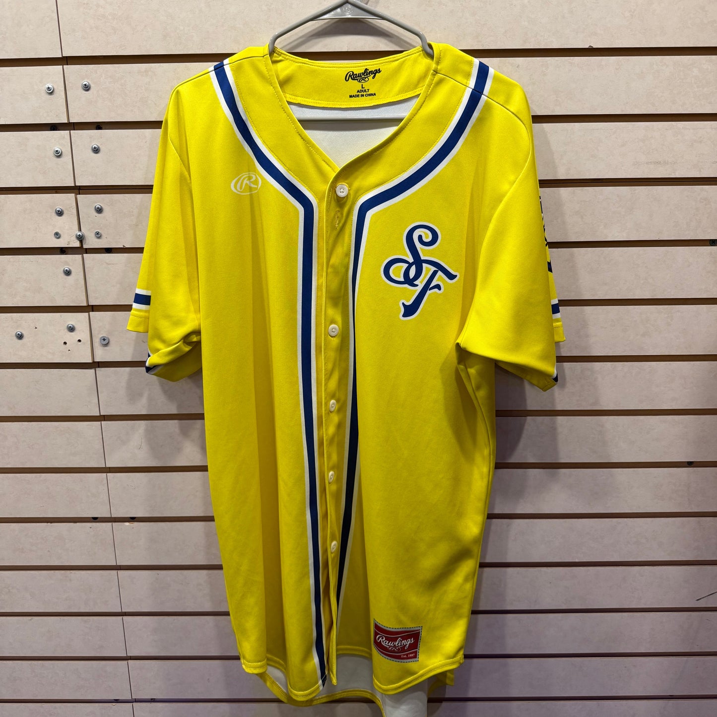 Canaries Game Worn Yellow Jersey