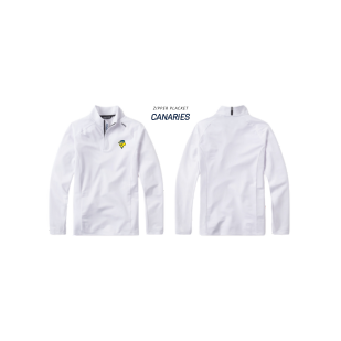 White UNRL Highland Quarter Zip